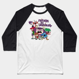 Imaginary Friends Cartoon Baseball T-Shirt